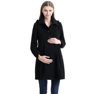 Kimi + Kai Maternity Pea Coat “Faye”